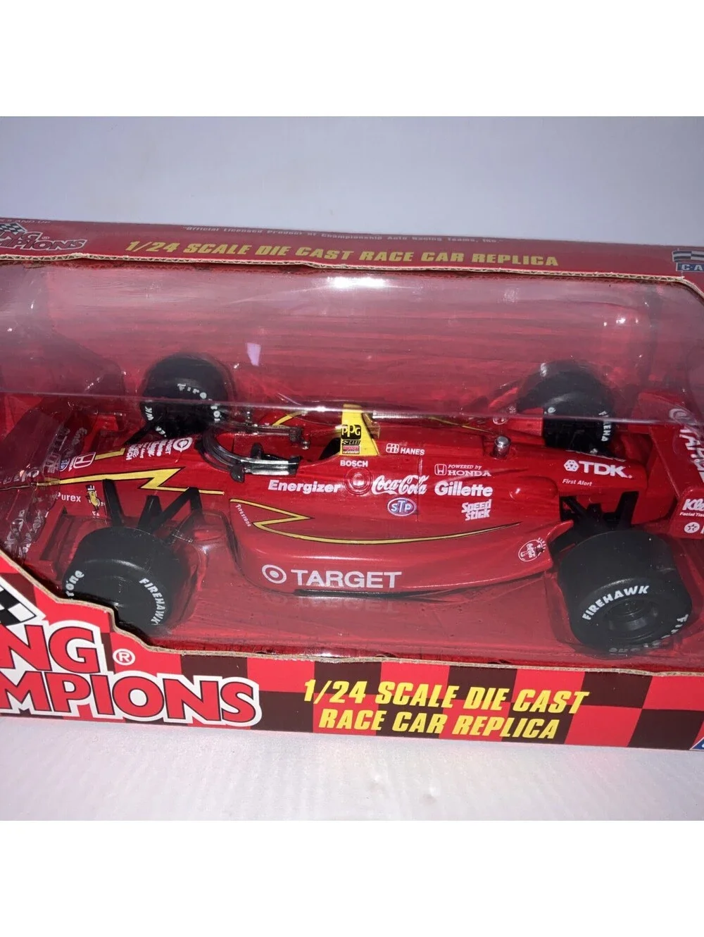 Vintage 97’ Racing Champions 1:24 JIMMY VASSER #1 Indy Race Car Chip Ganassi NEW